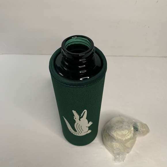 Lacoste Glass Tumbler with Holder & Strap New - Picture 4 of 10